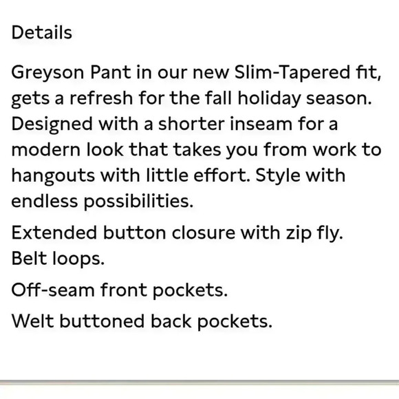 Banana Republic Grayson Navy Check Pant - Picture 8 of 13